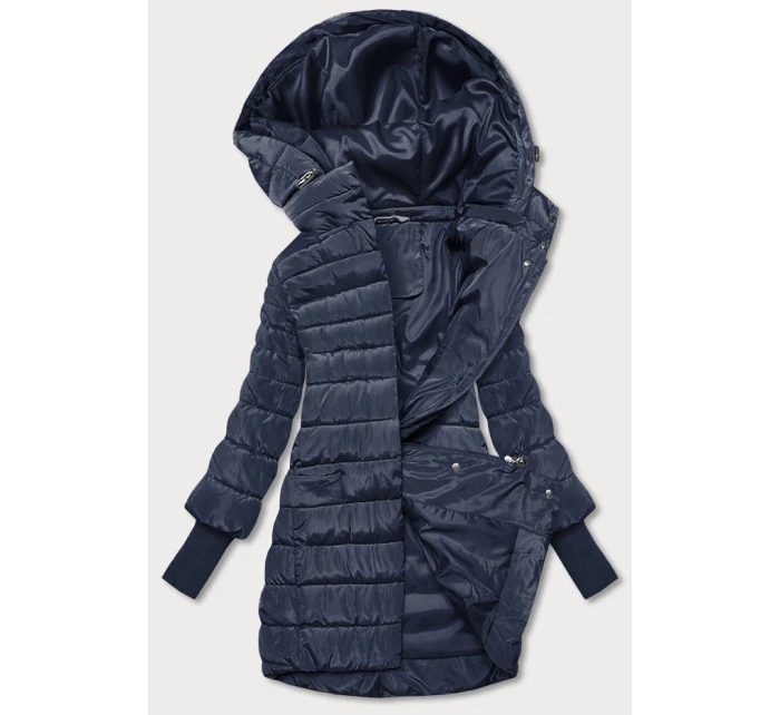 KURTKA DAMSKA Z GRANATOWA model 21243900 - MINORITY KURTKA DAMSKA Z GRANATOWA model 21243900 - MINORITY