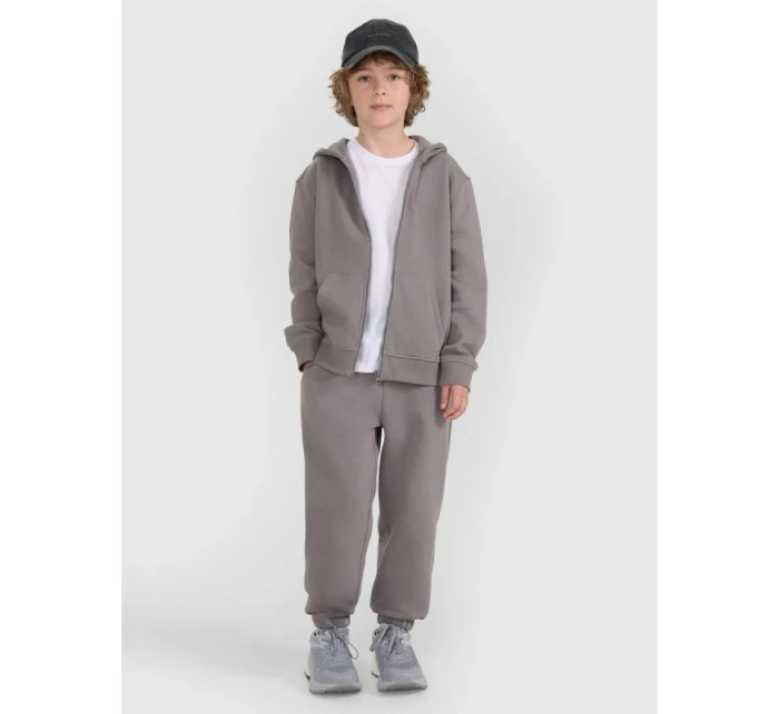 Chlapecká mikina s kapucí model 21756972 - 4F Chlapecká mikina s kapucí model 21756972 - 4F