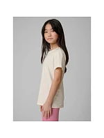 Dievčenské jednofarebné tričko 4F 4FJRSS26TTSHF3554-12S deti