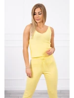 Súprava svetrov 3-dielna žltá