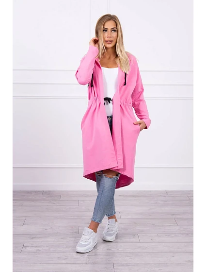 model 18746963 zadní plášť světle růžový - K-Fashion model 18746963 zadní plášť světle růžový - K-Fashion