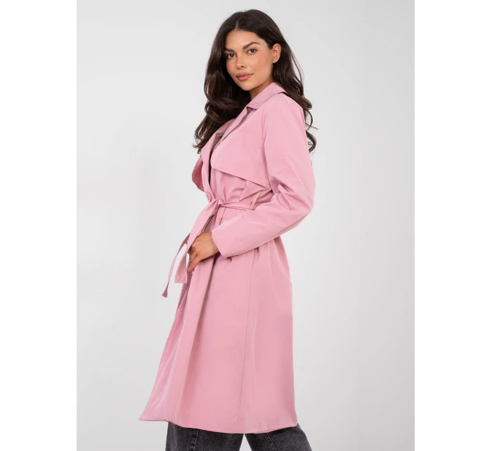 Kabát IT EN FL8808.32 svetloružový