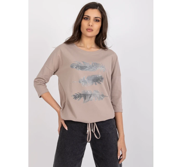 Halenka RV BZ model 17081565 tmavě lila - FPrice Halenka RV BZ model 17081565 tmavě lila - FPrice