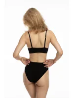 Bambusová podprsenka Bralette Black - Julimex