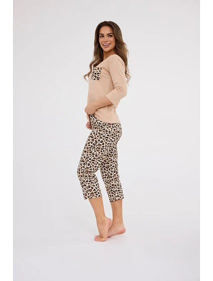 DÁMSKÉ PYŽAMO DR model 21175247 PANTHER 4 BIG - Cornette