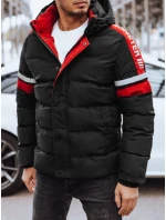 Pánská prošívaná zimní bunda černá Dstreet model 21971577 - FashionStreet