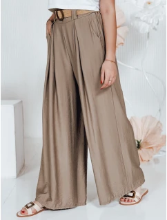 Dámské kalhoty hnědé Dstreet model 21989287 - FashionStreet