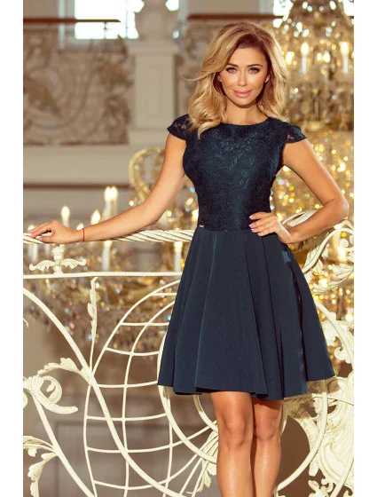 zelené šaty s krajkou model 6332295 - numoco zelené šaty s krajkou model 6332295 - numoco