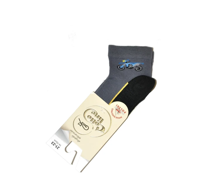 Gatta 224.N59, G24.N59 Cottoline Woisenne chlapčenské vzorované ponožky 21-26