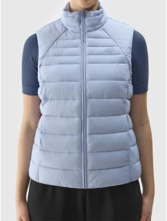 Dámská prošívaná péřová vesta s model 21431400 výplní - 4F