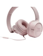 Slúchadlá JBL Tune 500 (ružové, do uší, so zabudovaným mikrofónom)