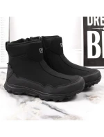 DK Jr model 21787601 nepromokavé zateplené sněhové boty černé - Inny