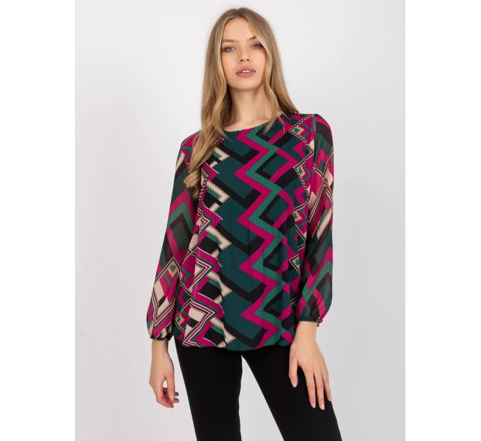 Halenka DHJ BZ tmavě zelená model 17356202 - FPrice Halenka DHJ BZ tmavě zelená model 17356202 - FPrice