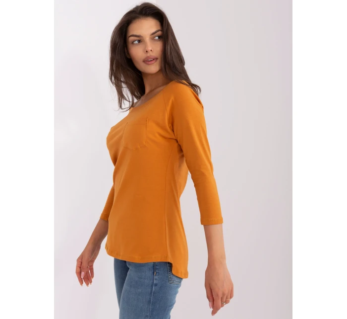 Blúzka EM BZ HS 20 49.45 tmavo oranžová