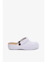 Dámske penové dreváky Faylina - biele