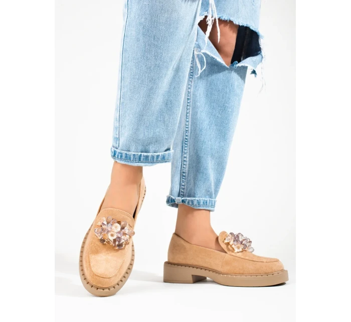 Módne dámske mokasíny bez podpätku Módne dámske mokasíny bez podpätku