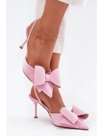 Lodičky s ihlovým podpätkom model 214981 Krok vo veľkom štýle