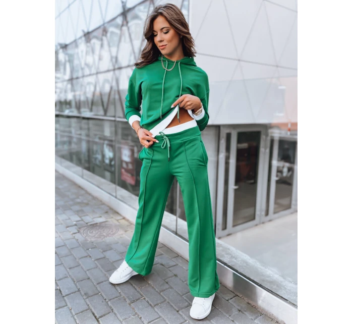 Dámska tepláková súprava SANELIS tmavozelená FashionStreet AY0989