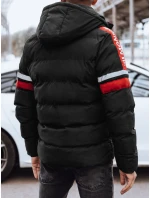 Pánská prošívaná zimní bunda černá Dstreet model 21971577 - FashionStreet