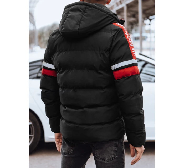Pánská prošívaná zimní bunda černá Dstreet model 21971577 - FashionStreet