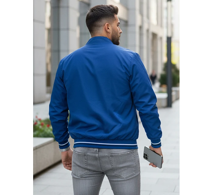 Pánská přechodná bunda modrá Dstreet model 21973135 - FashionStreet