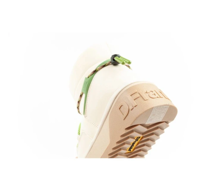 Dámske zimné snehové topánky D.Franklin fashion fur insulated boots beige green women