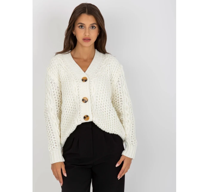 Sweter LC SW model 21798035 ecru - FPrice Sweter LC SW model 21798035 ecru - FPrice