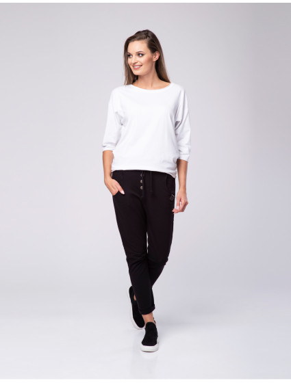 Look Made With Love Nohavice 603 Lazy Black