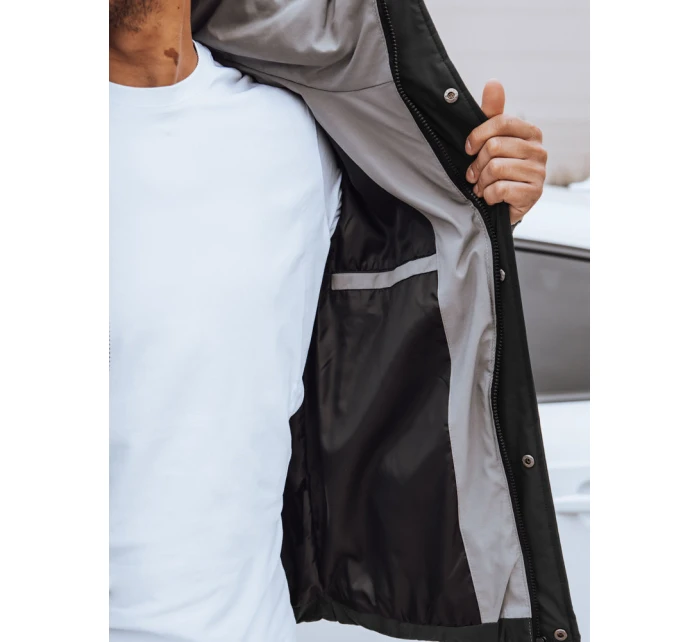 Pánská zimní prošívaná bunda černá Dstreet model 21970063 - FashionStreet