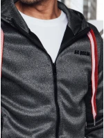 Pánská mikina s kapucí tmavě šedá Dstreet model 21982575 - FashionStreet