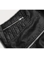 Černá dámská bunda ramoneska se stojáčkem model 18140997 - J.STYLE