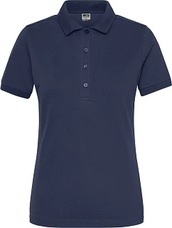 JN Dámské pracovní elastické bio polo Solid 02. navy model 22531903 - Daiber