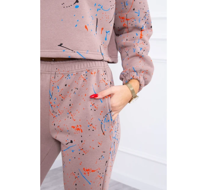 Izolačná sada s farebnou potlačou cappuccina Izolačná sada s farebnou potlačou cappuccina