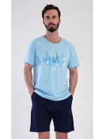 Pánské pyžamo šortky model 21293268 - Vienetta MAN Pánské pyžamo šortky model 21293268 - Vienetta MAN