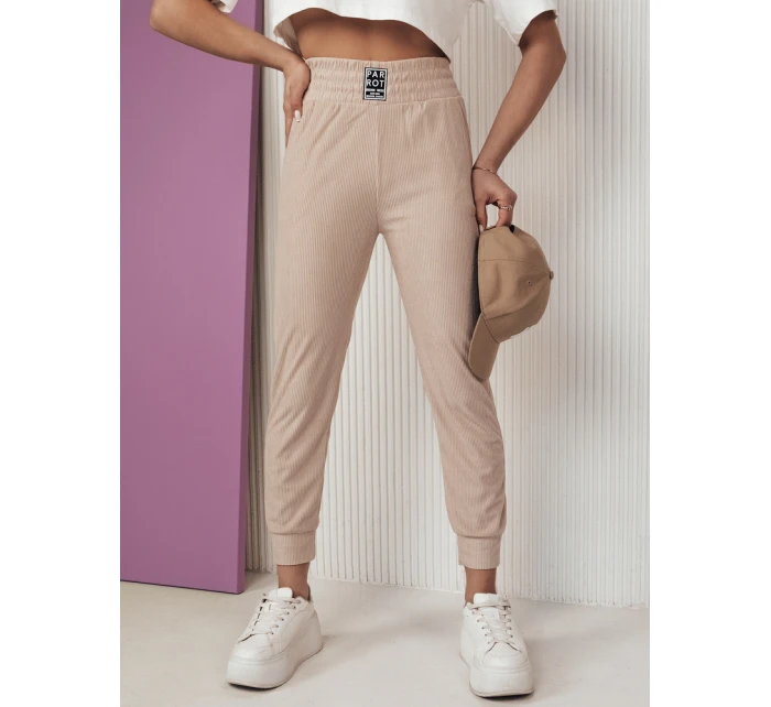 Dámské kalhoty beige Dstreet model 21975717 - FashionStreet