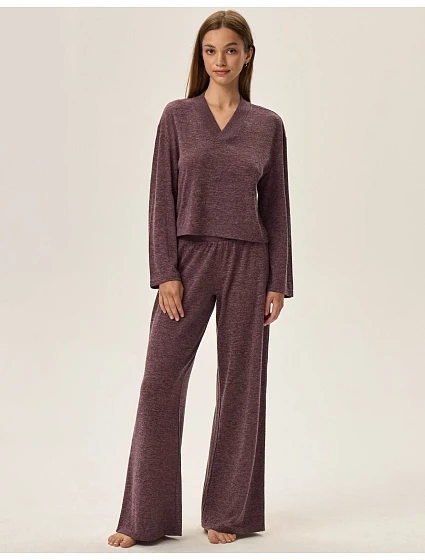 Dámske pyžamo Henderson 42024 Fudge S-XL Dámske pyžamo Henderson 42024 Fudge S-XL