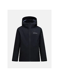 Bunda PEAK PERFORMANCE JR Maroon Insulated Jacket čierna