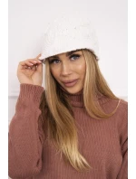 Roma Bis fleecová čiapka K235 biela