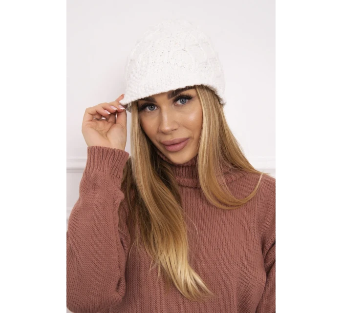 Roma Bis fleecová čiapka K235 biela