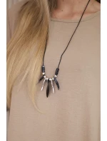 Súprava blúzka + nohavice s príveskom cappuccino