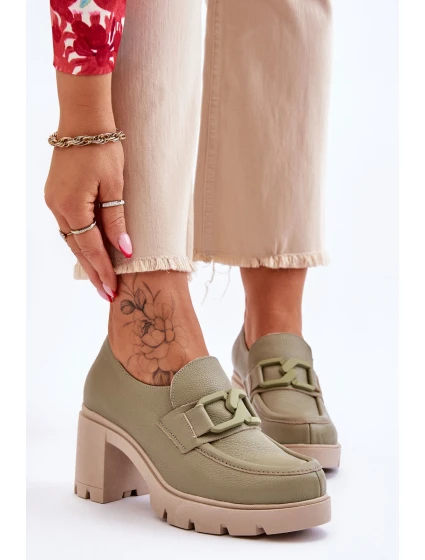 Elegantní boty s Zelená model 21612082 - Boto