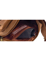 Pánske kabelky [DH] 251L MH svetlo hnedá