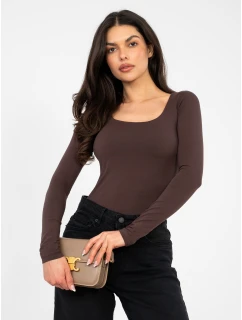 Blúzka RV BZ A1193.26 tmavohnedá