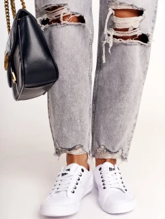 Dámske módne tenisky Big Star - biele