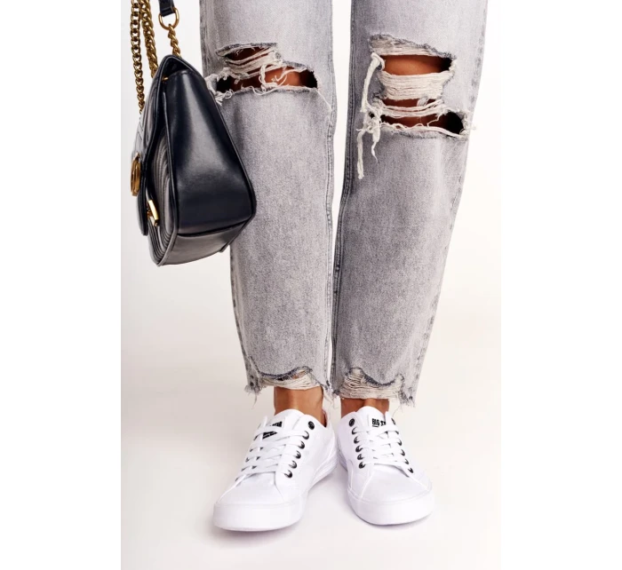 Dámske módne tenisky Big Star - biele Dámske módne tenisky Big Star - biele