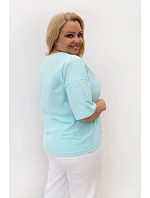 Tričko vo veľkosti plus size, model 230451 Relevance Tričko vo veľkosti plus size, model 230451 Relevance