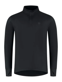 Rogelli ESSENTIAL bežecká mikina čierna XL