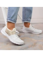 Pohodlná poltopánka Rieker W L3254-80 biela