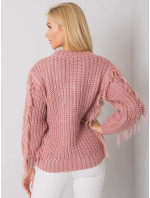 Dámsky sveter CA SW 3746.06 tmavo ružový