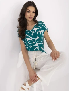 Bluzka model 21057801 ciemny zielony - FPrice